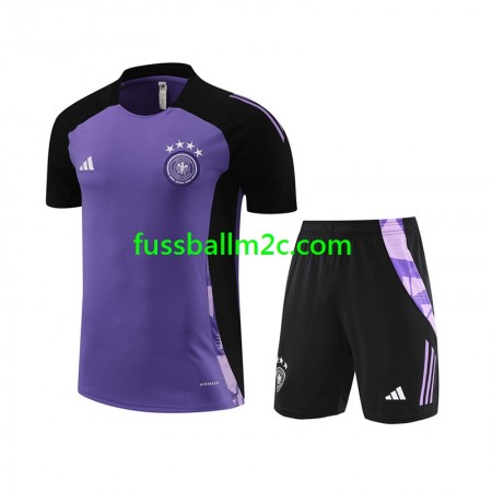 Deutschland Kinder Lila Trainingsshirts 2024